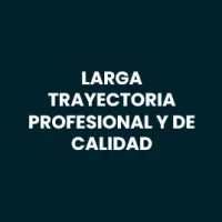 Larga trayectoria profesional y de calidad